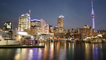 Auckland Viaduct Harbour Waterfront Image